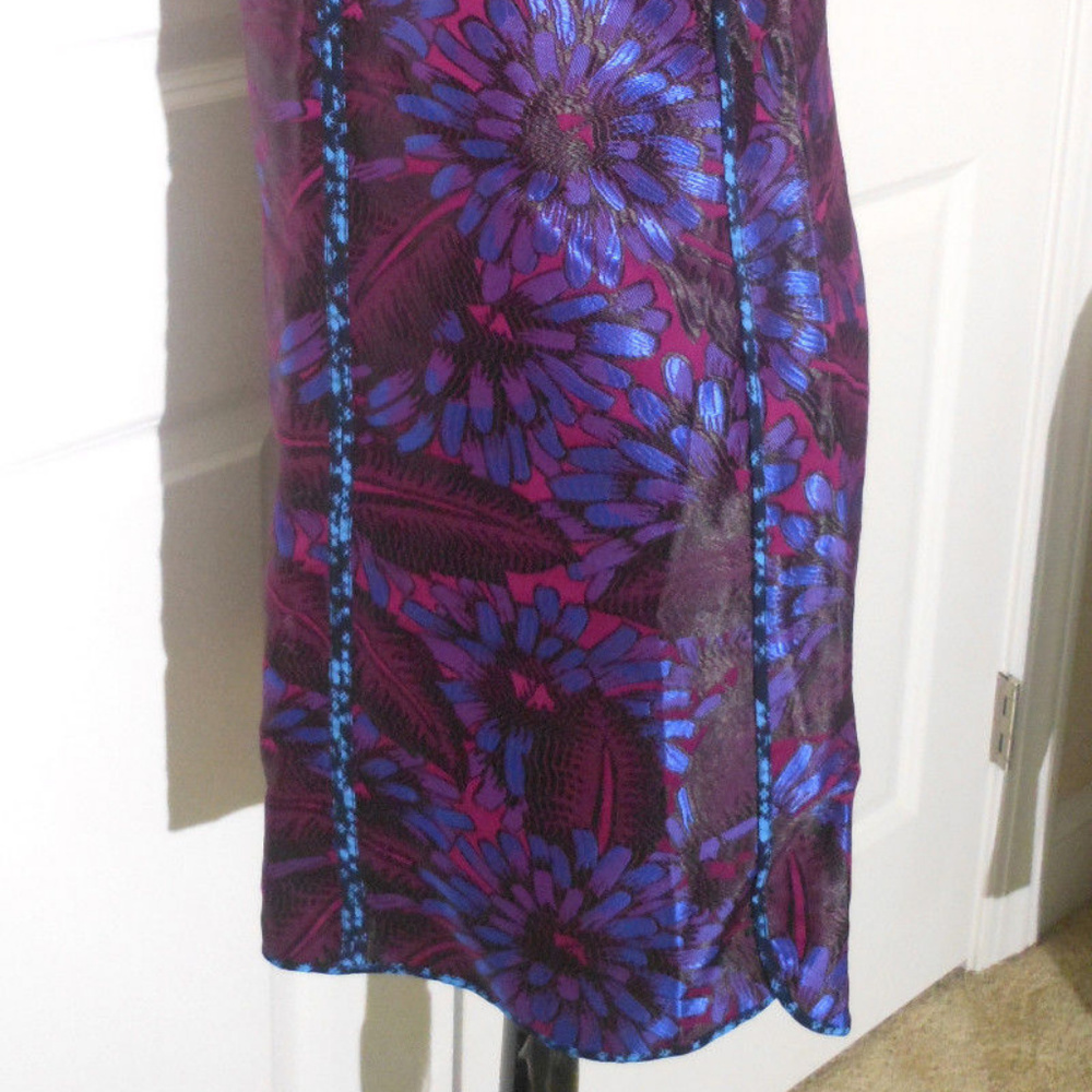 J CREW NWT Sleeveless Jacquard Shift Dress in Midnight Floral - Picture 6 of 9